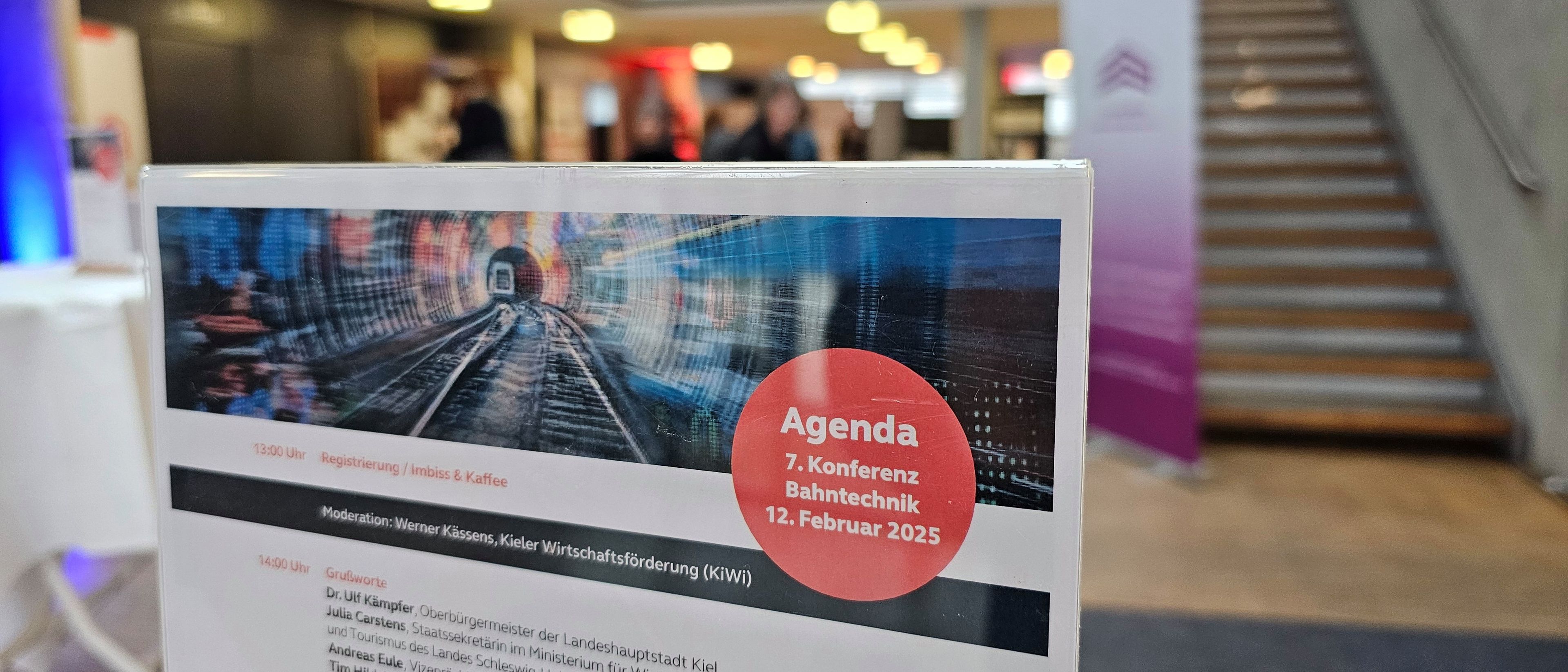 Die 7. Konferenz Bahntechnik wagt einen Blick in die Zukunft: auf Innovation, Digitalisierung, Fachkräfte und ein gutes Netzwerk kommt es an