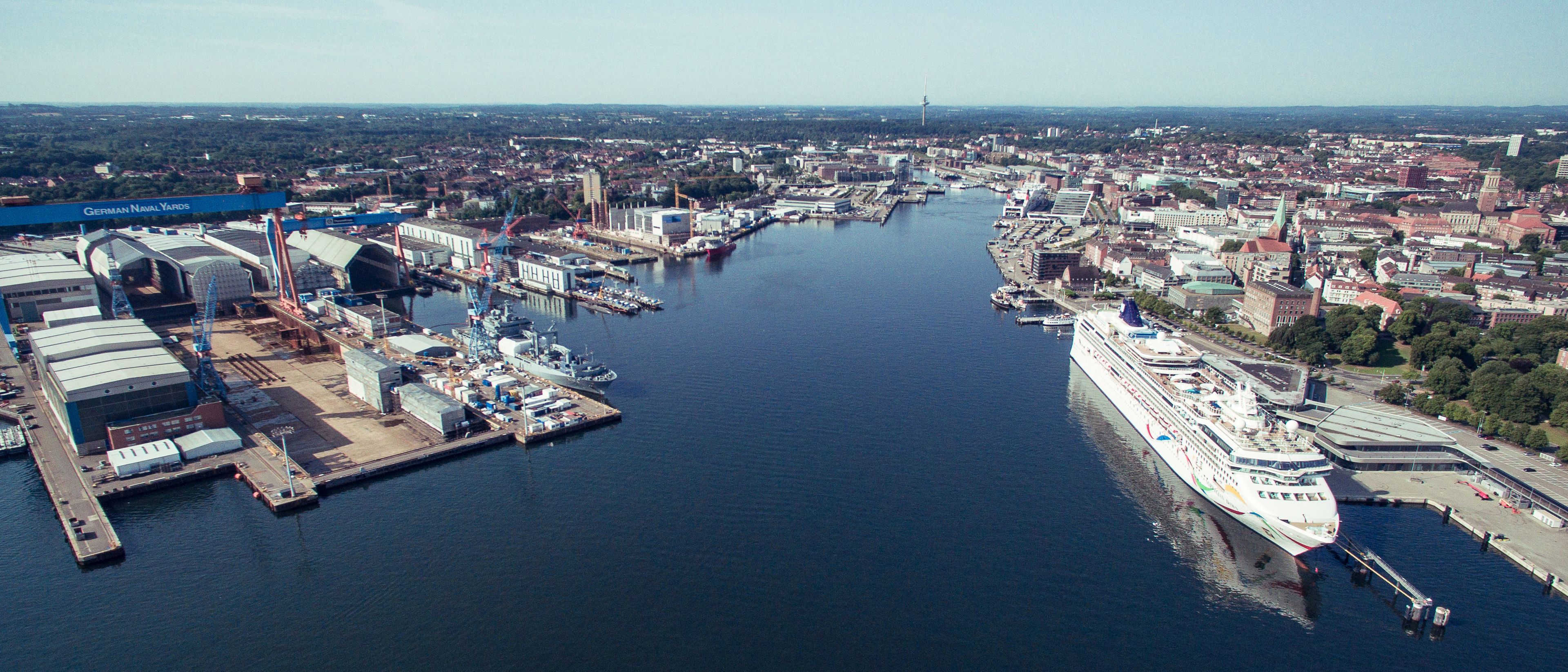 Blick in die Kieler Innenförde