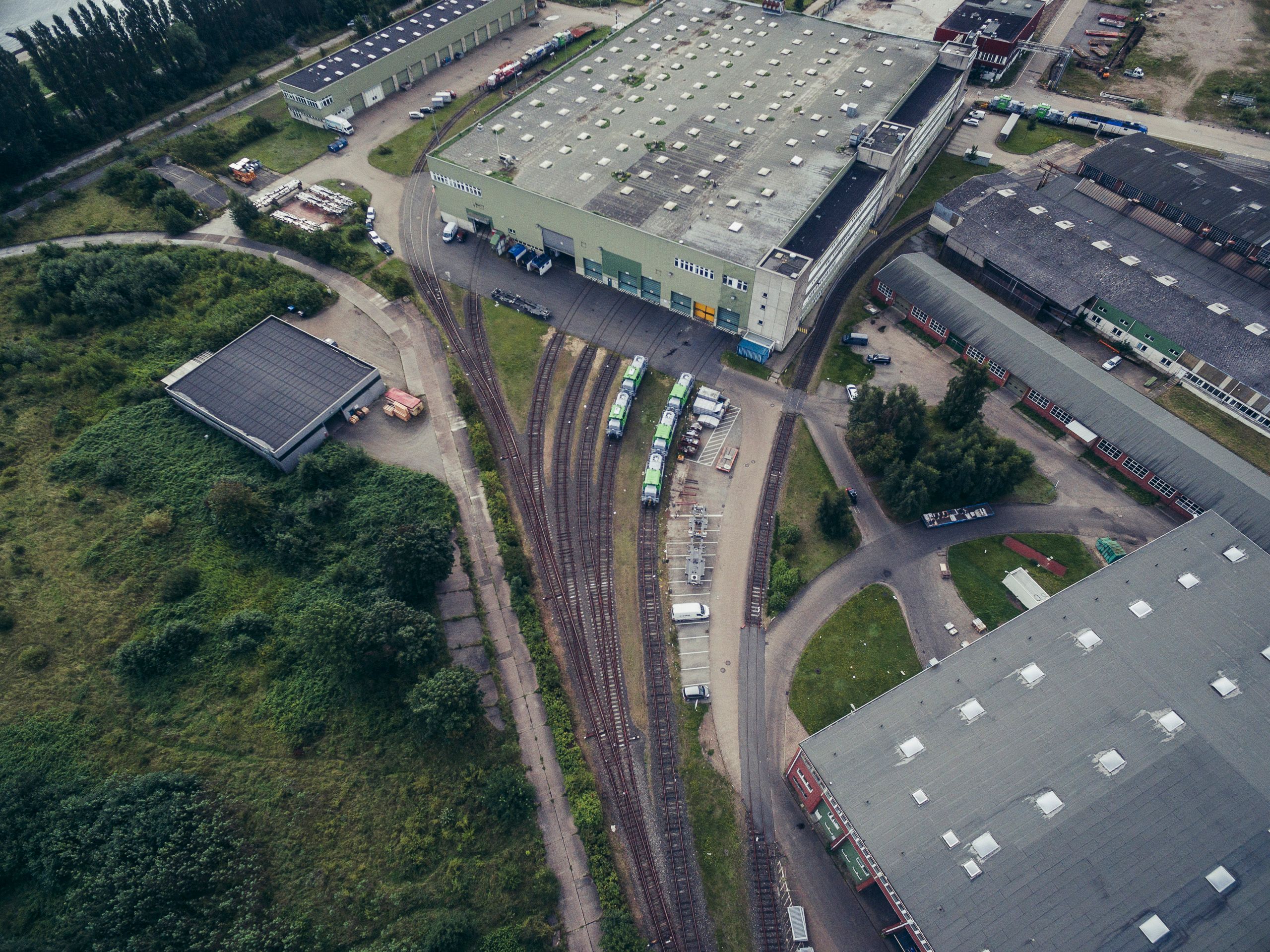 StrandOrt Kiel Luftbild