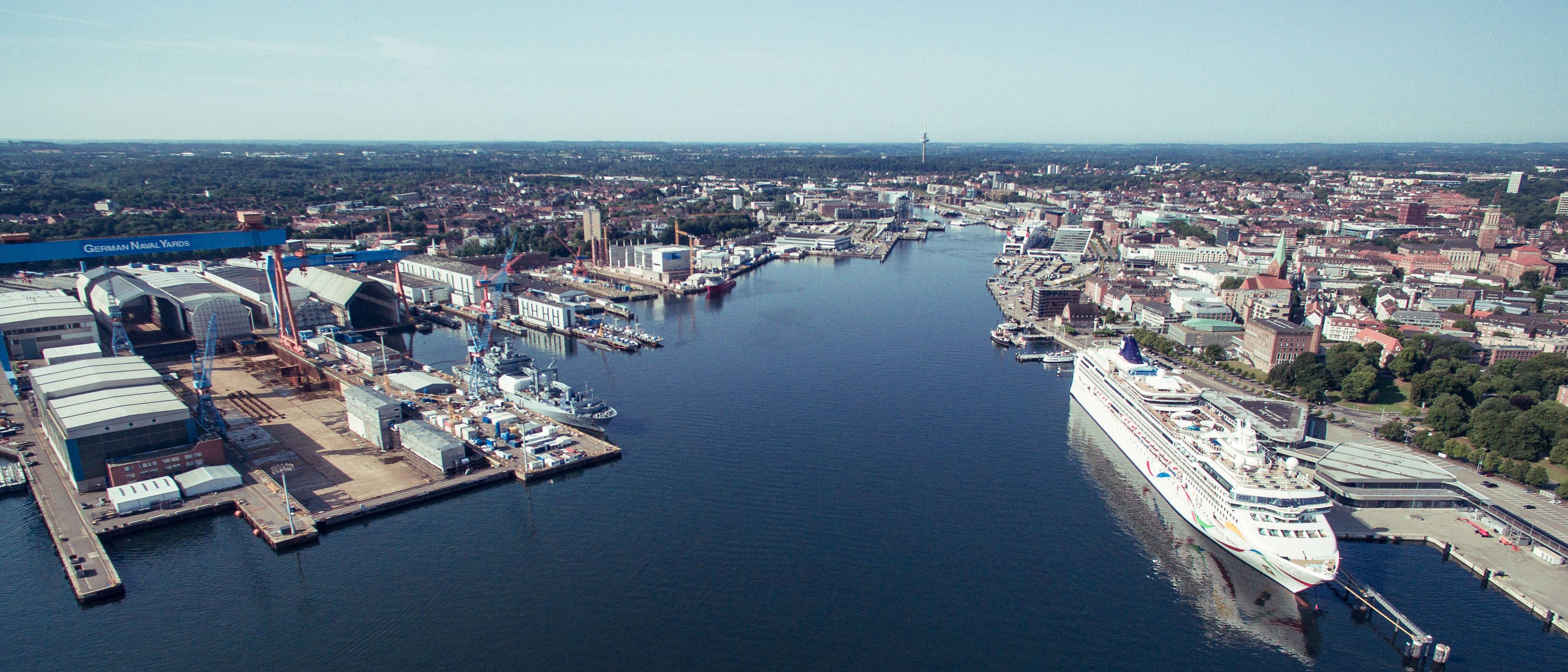 Blick in die Kieler Innenförde