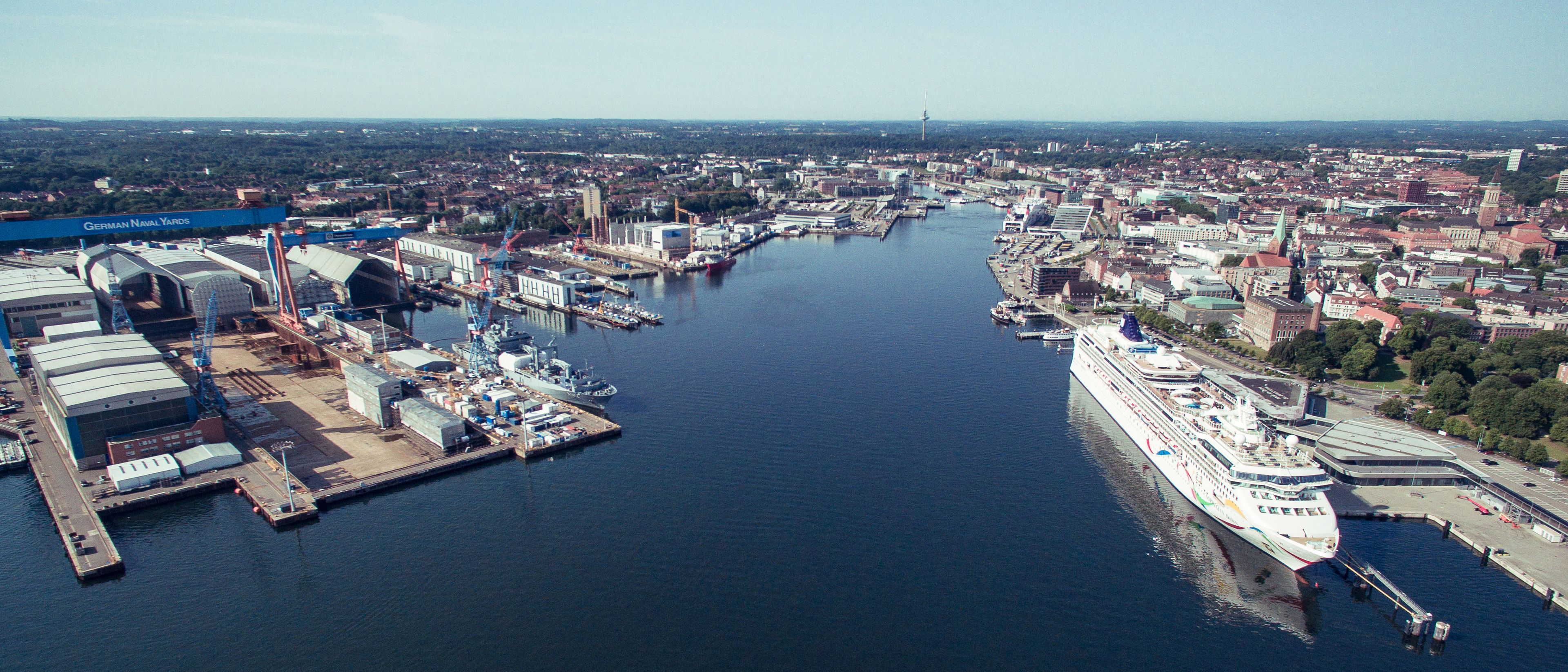 Blick in die Kieler Innenförde