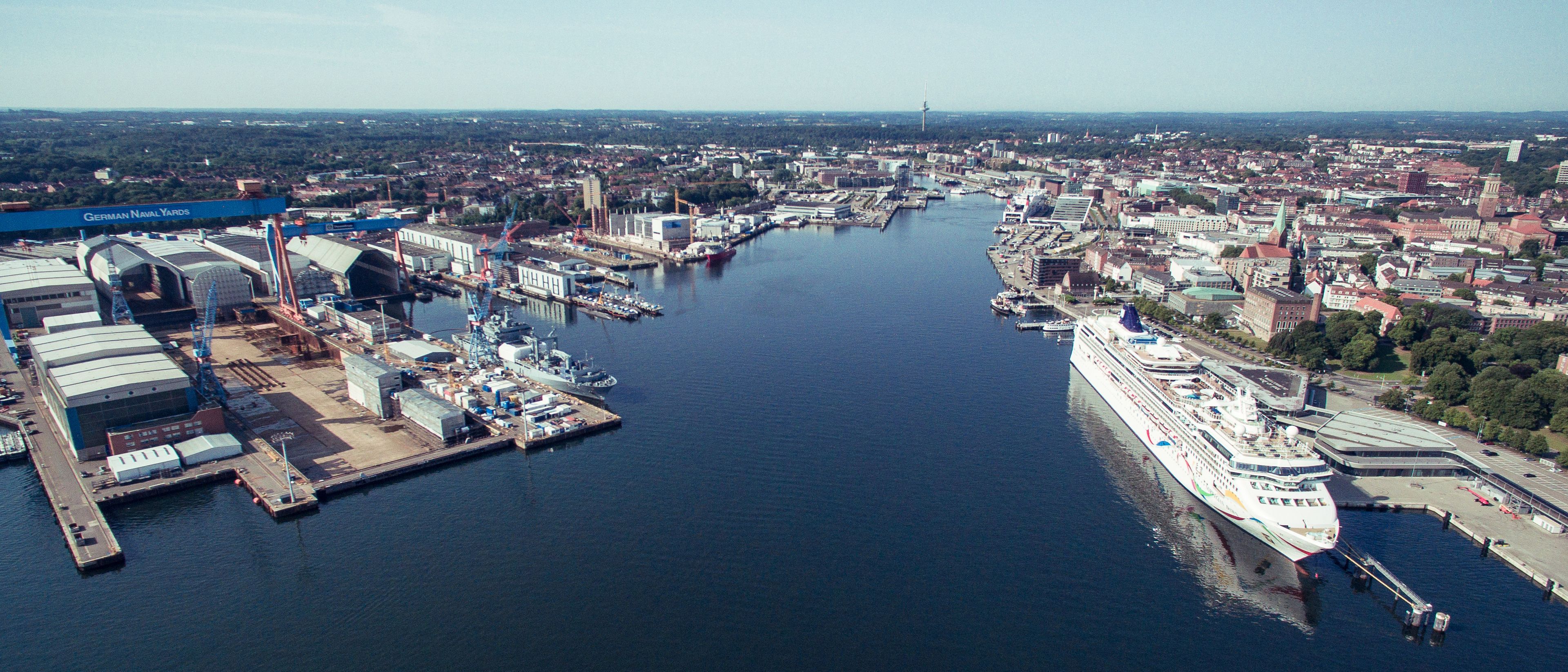 Blick in die Kieler Innenförde